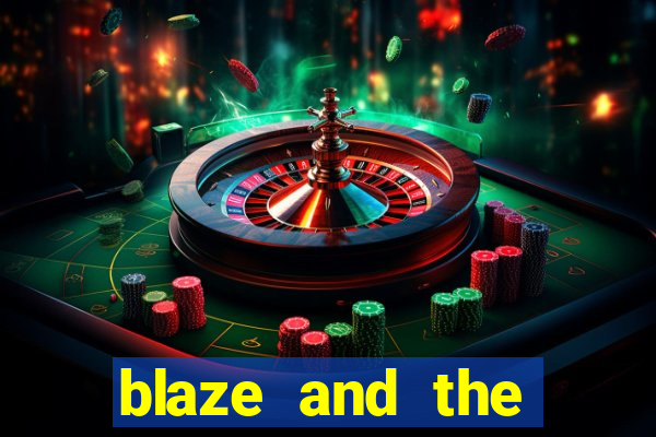 blaze and the monster machines logo font